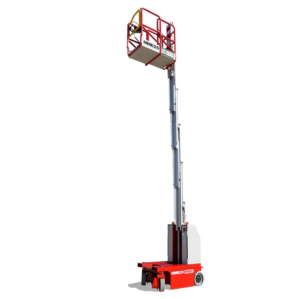 Rental store for 25  ELECTRIC VERTICAL MAST LIFT in Chicago IL